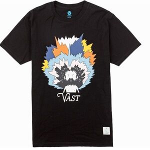 VAST Yogi black GraphicTee SIze Large NWT